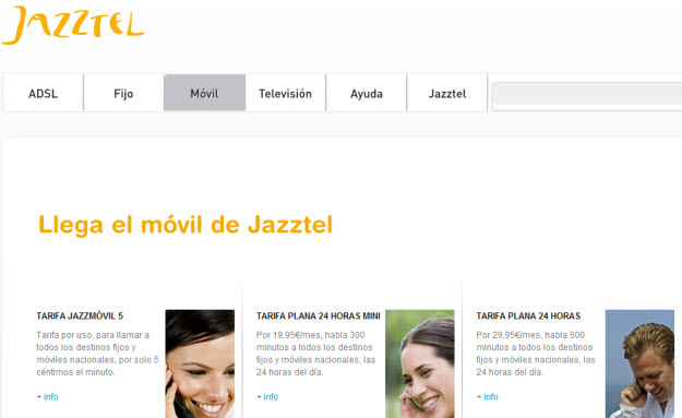 ofertas Jazztel móvil