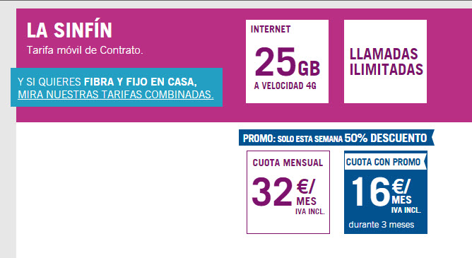 mejores tarifas de movil con datos abril 2017