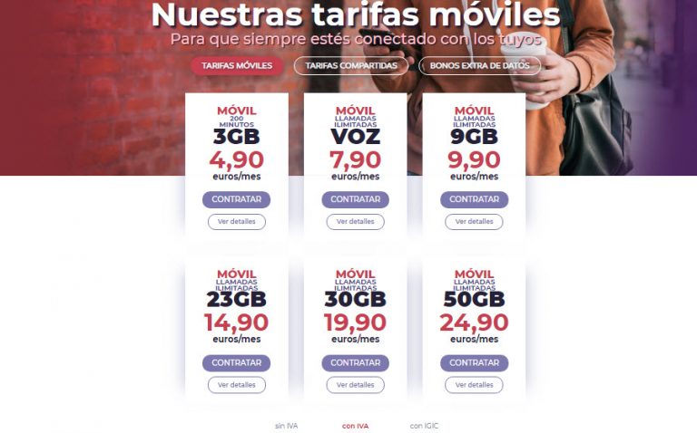 Tarifa Plana Datos Movil Mas Barata