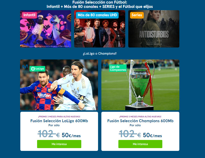 arco módulo Conectado Movistar Plus Opiniones 2023: precios de fútbol familiar y Champions
