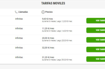 tarifas para tablets