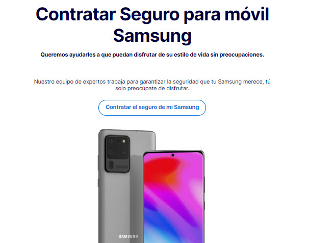 Seguromovil Samsung