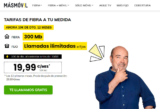Mas Móvil opiniones de las tarifas de fibra y llamadas ilimitadas